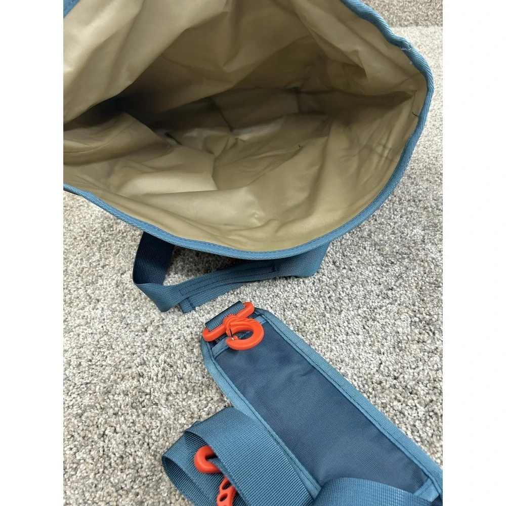 NEW Rigwa Life 8L Insulated Lunch Tote Bag Day Cooler Roll-Top Navy Blue NWT